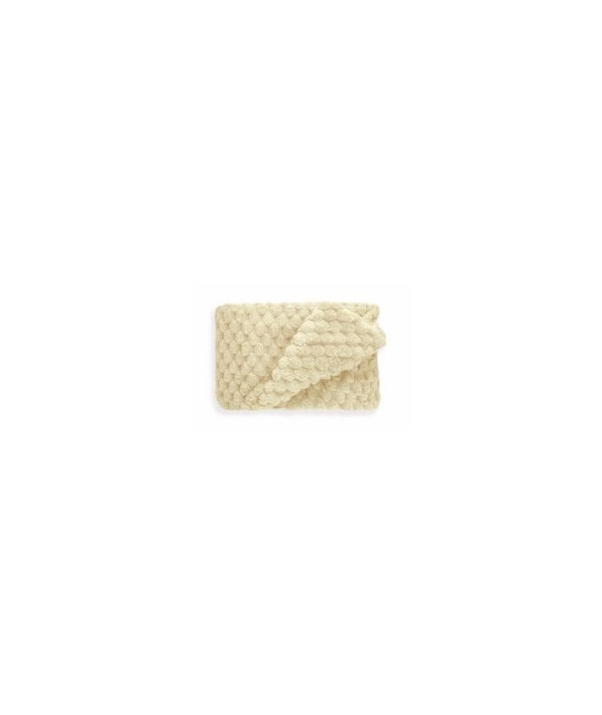 New Edge Blinds Leah Collection Deluxe Throw in Cream