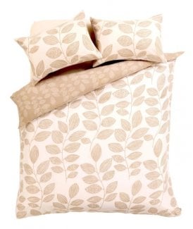 Leaves Duvet Set in Natural