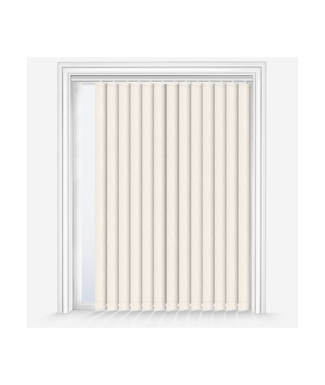 New Edge Blinds Legacy Ivory Custom Made Dimout Vertical Blind