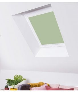 Light Sage Blackout Skylight Blind for Fakro Roof Windows