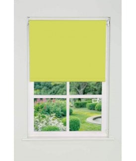 Lime Blackout Roller Blind (170cm Drop)