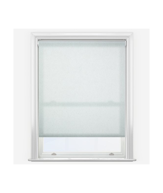 New Edge Blinds Linas White Made to Measure Dimout Roller Blind