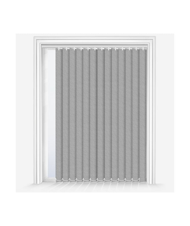 New Edge Blinds Linden Lunar Custom Made Dimout Vertical Blind