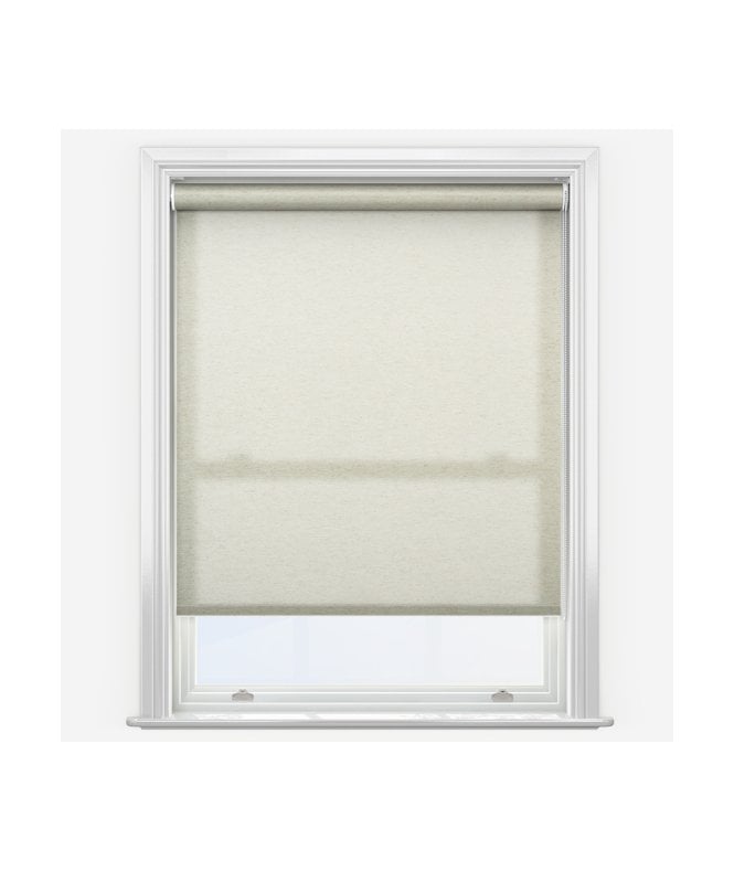 New Edge Blinds Logan Ivory Made to Measure Dimout Roller Blind