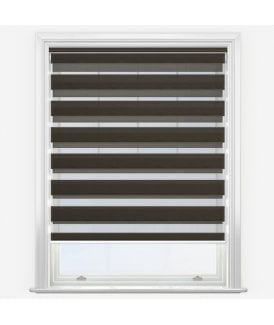 Louvolite Arezzo Mocha Dimout Day & Night Roller Blind