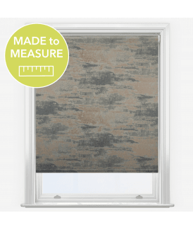 Louvolite Argent Copper Made to Measure Blackout Roller Blind