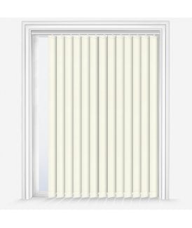 Louvolite Carnival Cream Custom Made Dimout Vertical Blind