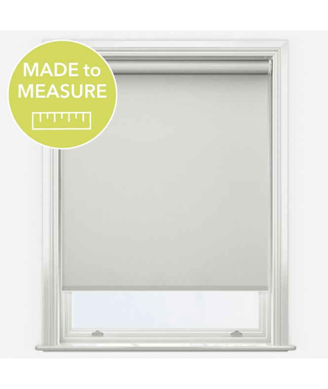 New Edge Blinds Louvolite Carnival Cream Made to Measure Blackout Roller Blind