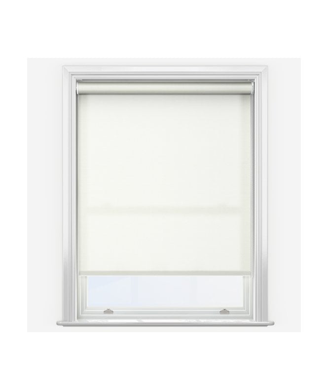 New Edge Blinds Louvolite Carnival Cream Made to Measure Dimout Roller Blind