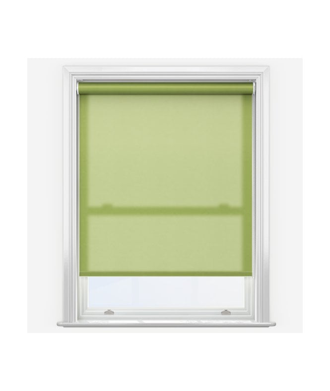 New Edge Blinds Louvolite Carnival Kiwi Made to Measure Dimout Roller Blind