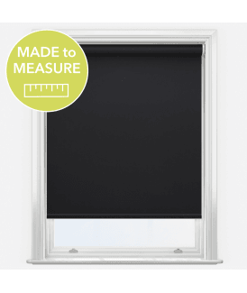 Louvolite Carnival Raven Made to Measure Blackout Roller Blind