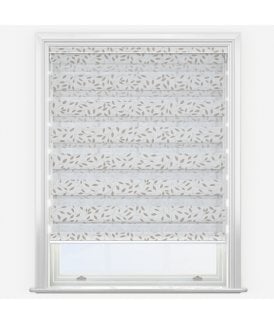 Louvolite Classica Hessian Dimout Day & Night Roller Blind