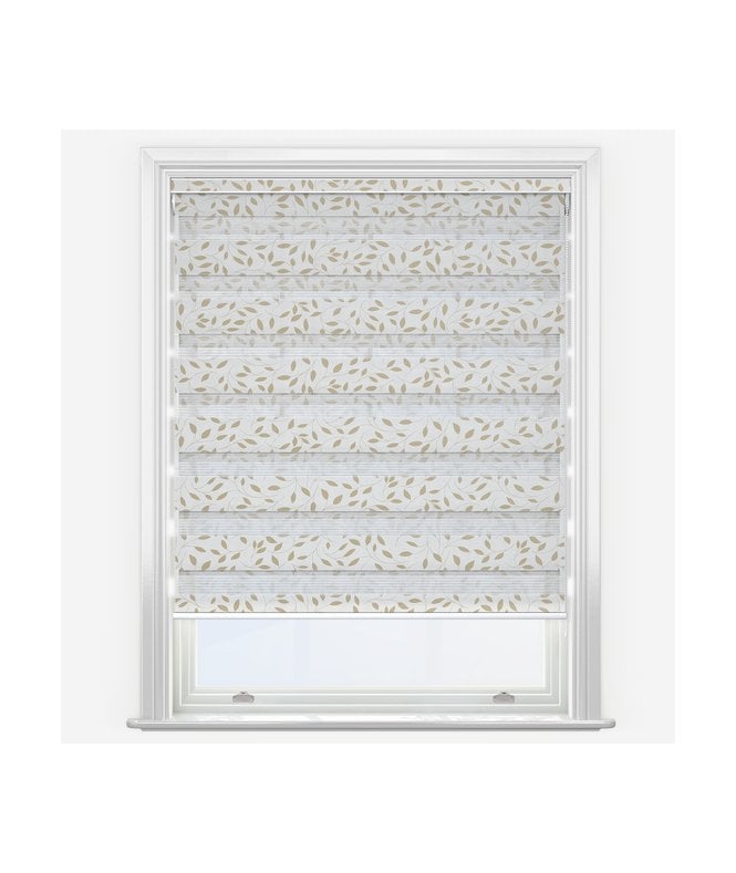New Edge Blinds Louvolite Classica Primrose Dimout Day & Night Roller Blind