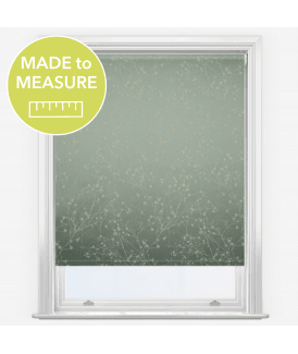 Louvolite Collina Lilypad Made to Measure Blackout Roller Blind