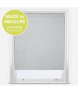 Louvolite Crush Nordic Mist Made to Measure Blackout Roller Blind