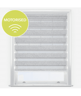 Louvolite Ecco Stone Motorised Dimout Day & Night Roller Blind