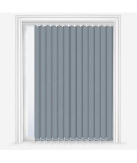 Louvolite Ex-Lite Slate Custom Made Blackout Vertical Blind
