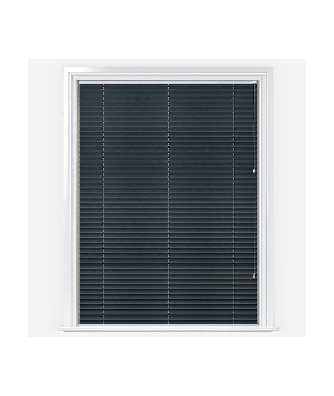 New Edge Blinds Louvolite Festival ESP Breton Blue Pleated Blackout Blind