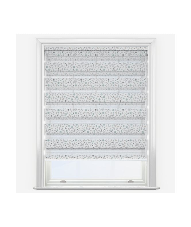 New Edge Blinds Louvolite Fiore Mineral Dimout Day & Night Roller Blind