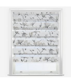 Louvolite Floreale Inky Dimout Day & Night Roller Blind
