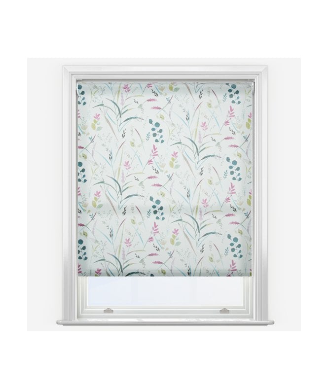 New Edge Blinds Louvolite Flores Spring Made to Measure Dimout Roller Blind