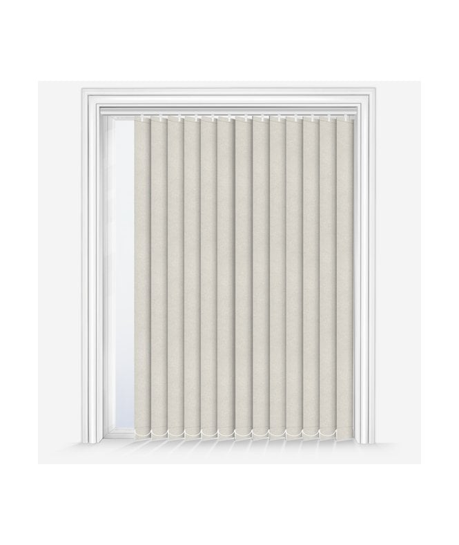 New Edge Blinds Louvolite Guardian Parchment Custom Made Dimout Vertical Blind