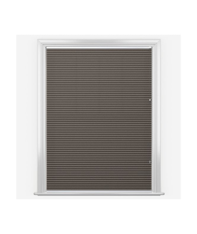 New Edge Blinds Louvolite Halo Mushroom Pleated Dimout Blind