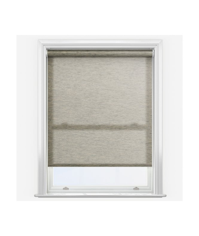 New Edge Blinds Louvolite Hampton Sea Breeze Made to Measure Dimout Roller Blind