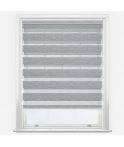 Louvolite Linoso Dove Dimout Day & Night Roller Blind