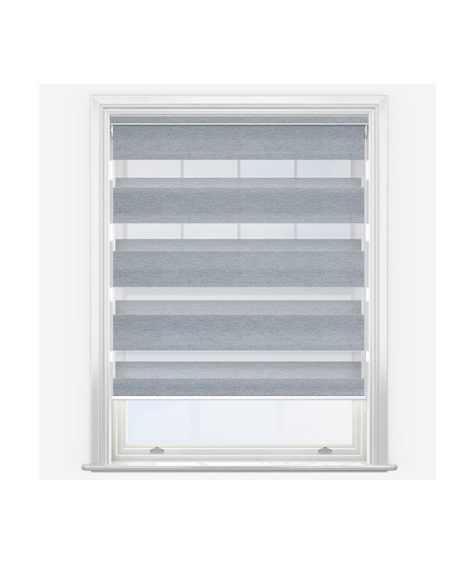 New Edge Blinds Louvolite Lusso Glacier Dimout Day & Night Roller Blind