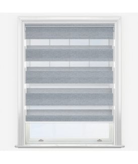 Louvolite Lusso Glacier Dimout Day & Night Roller Blind