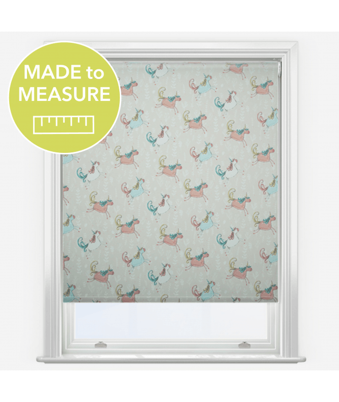 New Edge Blinds Louvolite Unicorn Magic Whimsical Made to Measure Blackout Roller Blind