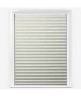 Louvolite Voile Cream Pleated Dimout Blind