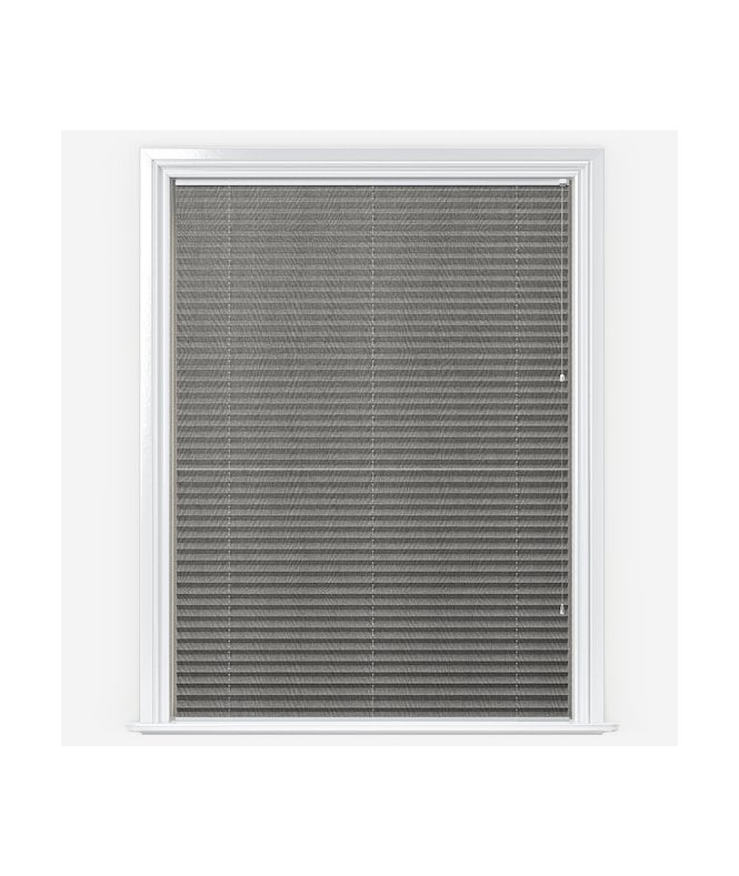 New Edge Blinds Louvolite Voile Moondust Pleated Dimout Blind