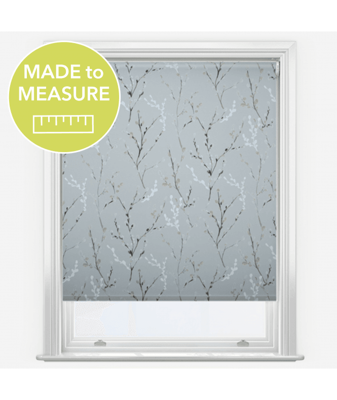 New Edge Blinds Louvolite Willow Birch White Made to Measure Blackout Roller Blind