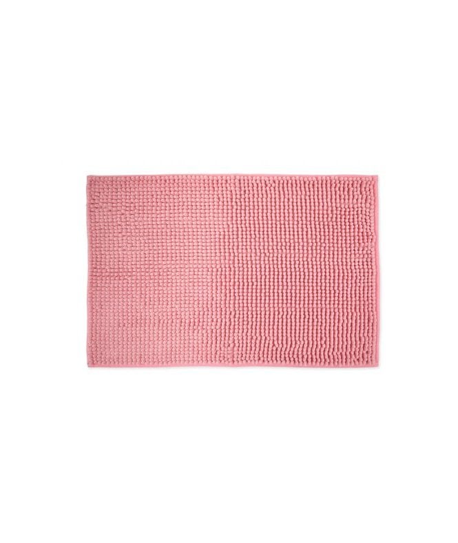 New Edge Blinds Marlow Collection Soft Touch Non-Slip Bathroom Rug in Pink