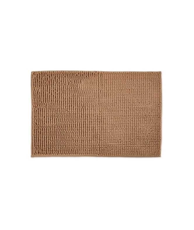 New Edge Blinds Marlow Collection Soft Touch Non-Slip Bathroom Rug in Walnut