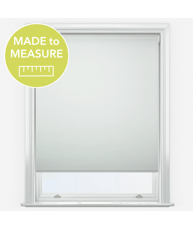 New Edge Blinds Marlow Ivory Made to Measure Blackout Roller Blind