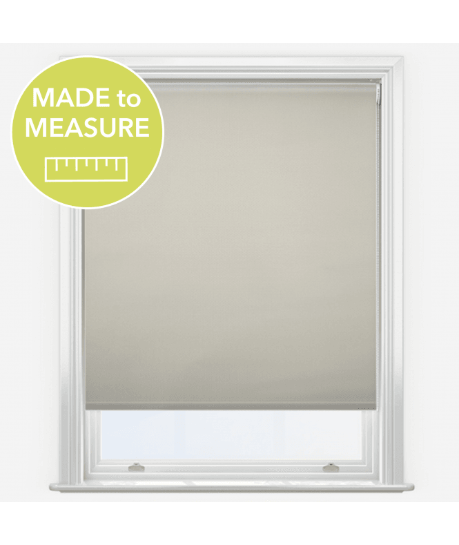 New Edge Blinds Marlow Stone Made to Measure Blackout Roller Blind