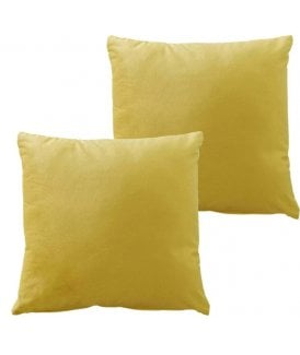 Matte Velvet Cushion Cover in Ochre