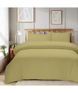 Mayfair Stripe Duvet Set in Natural