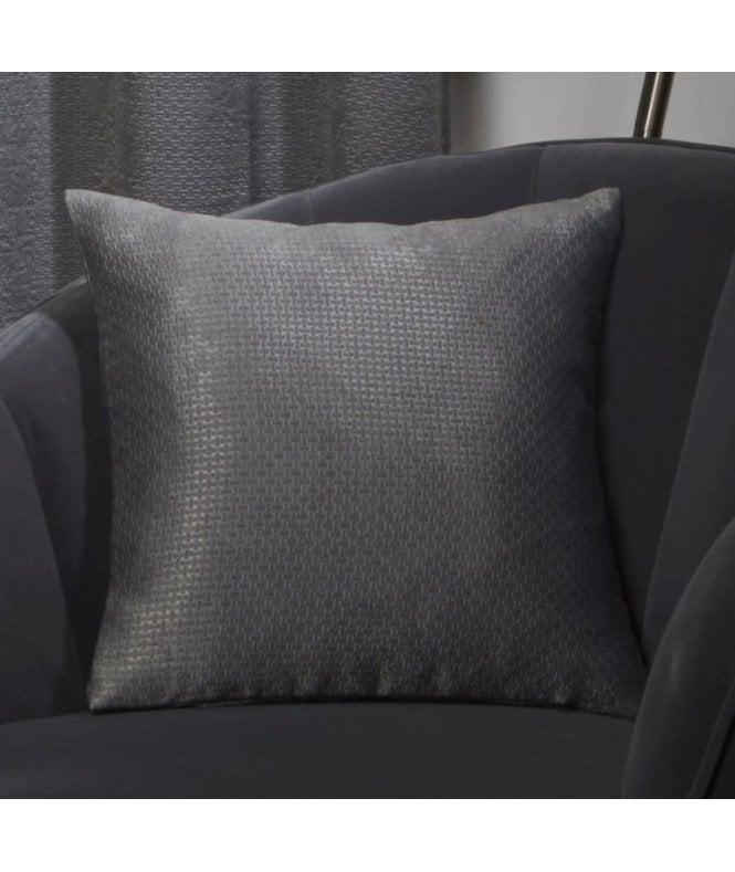 New Edge Blinds Metro Collection Cushion Cover in Charcoal Grey