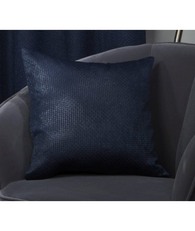 New Edge Blinds Metro Collection Cushion Cover in Navy