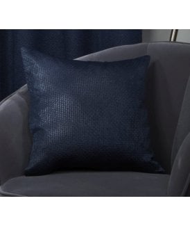 Metro Collection Cushion Cover in Navy