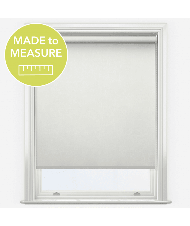 New Edge Blinds Metz White Made to Measure Blackout Roller Blind