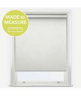 Metz White Made to Measure Blackout Roller Blind