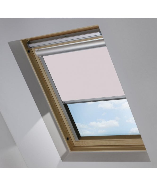 New Edge Blinds Misty Flower Blackout Skylight Blind for VELUX® Roof Windows (V Codes)