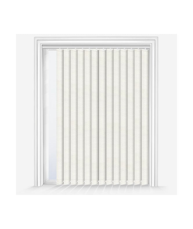 New Edge Blinds Monarch White Custom Made Dimout Vertical Blind