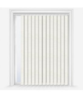 Monarch White Custom Made Dimout Vertical Blind