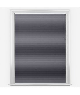 Munich Anthracite Honeycomb Pleated Blackout Blind